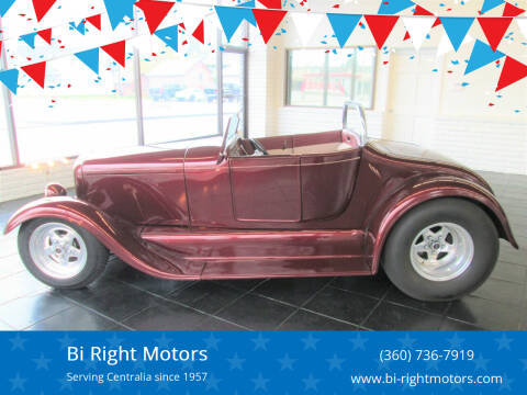 1928 Ford Deluxe for sale at Bi Right Motors in Centralia WA