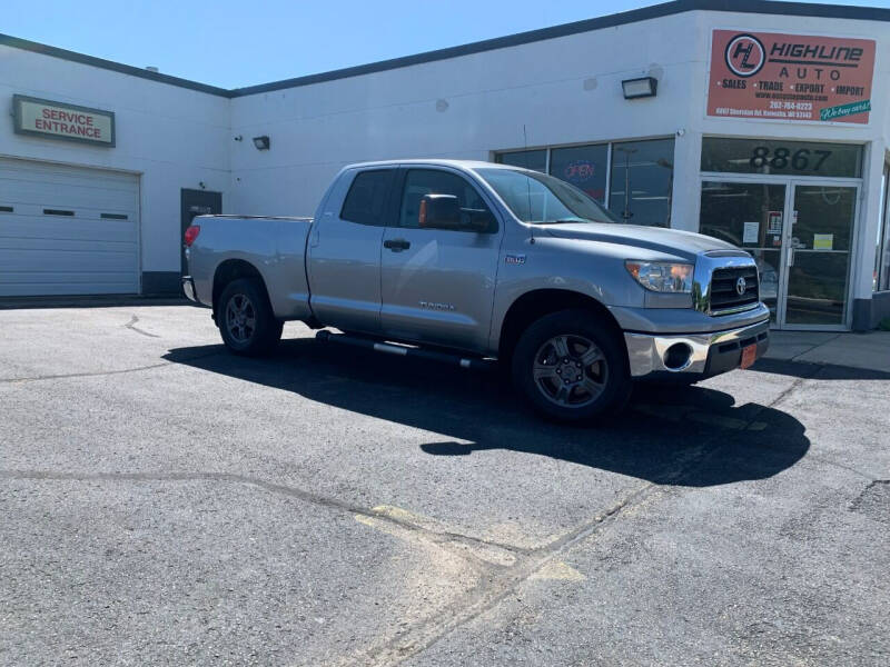 2008 Toyota Tundra for sale at HIGHLINE AUTO LLC in Kenosha WI