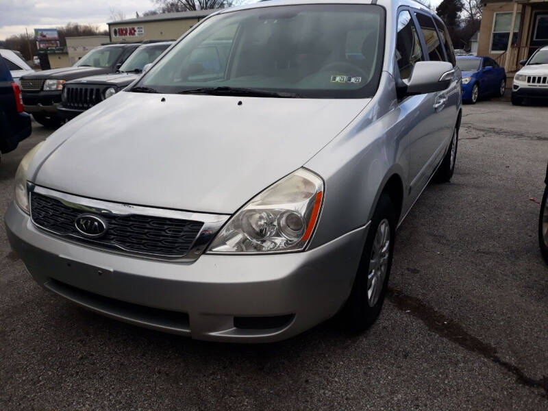 2012 Kia Sedona for sale at GALANTE AUTO SALES LLC in Aston PA