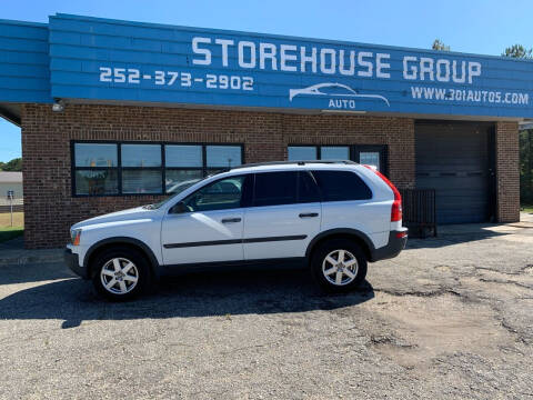2005 Volvo XC90 for sale at Storehouse Group in Wilson NC