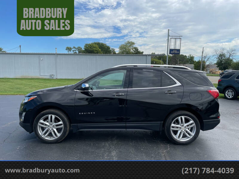 2021 Chevrolet Equinox for sale at BRADBURY AUTO SALES in Gibson City IL