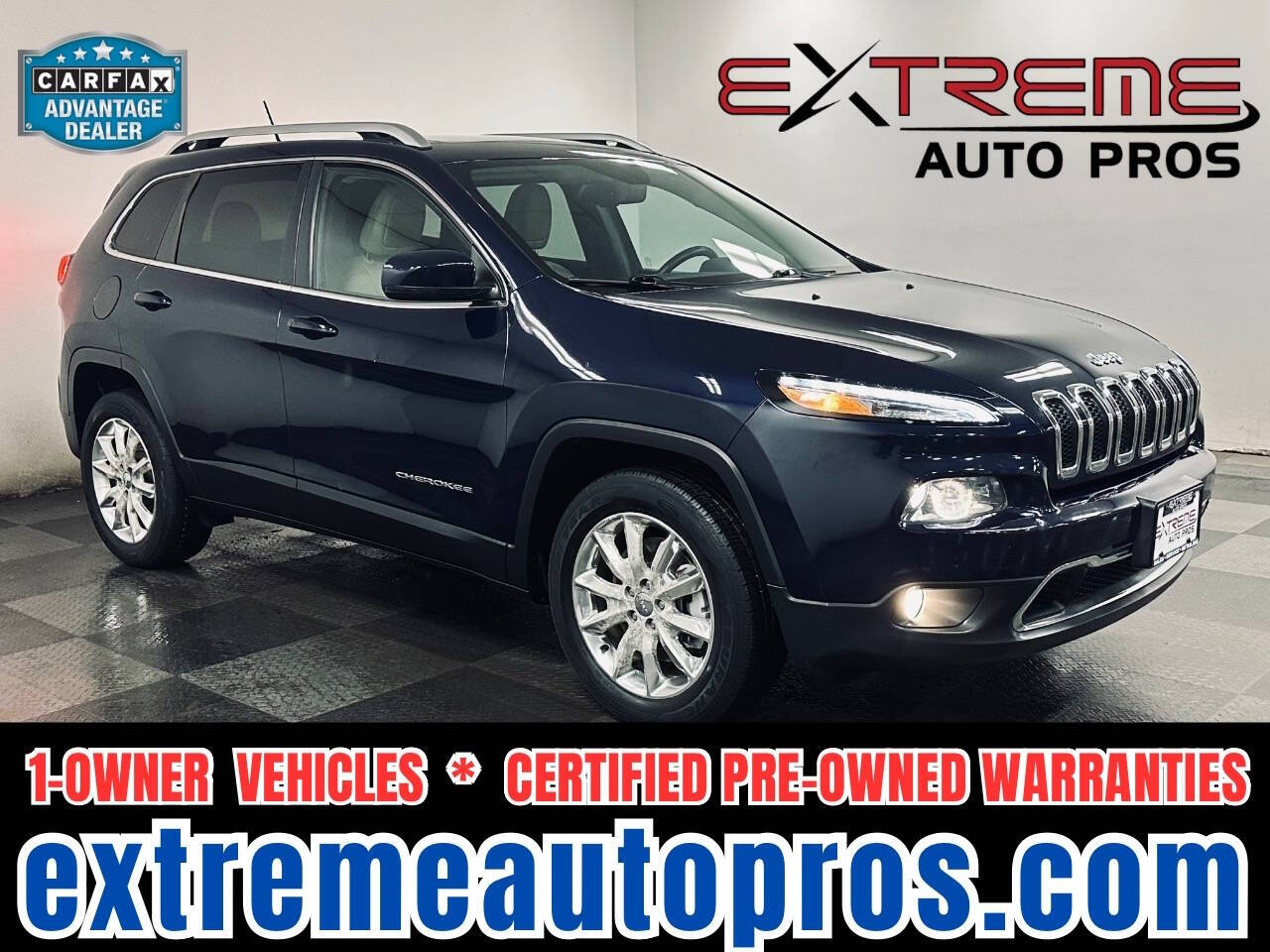 2015 Jeep Cherokee for sale at Extreme Auto Pros in Parma Heights, OH