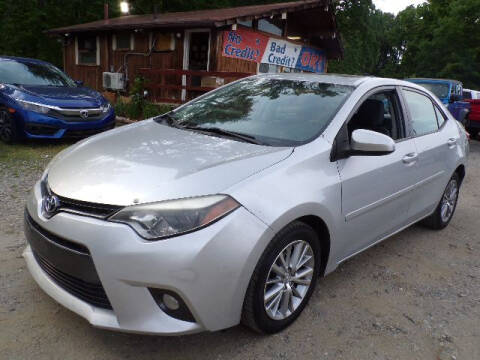 2015 Toyota Corolla for sale at Select Cars Of Thornburg in Fredericksburg VA
