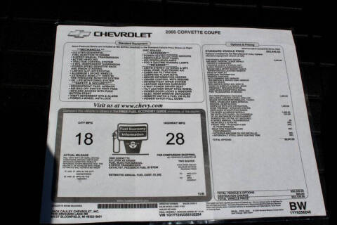 2005 Chevrolet Corvette