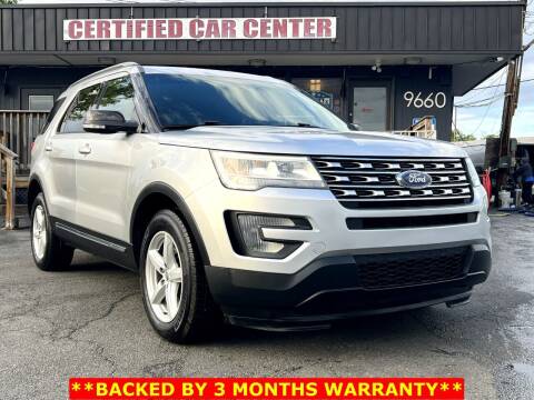 2016 Ford Explorer for sale at CERTIFIED CAR CENTER in Fairfax VA