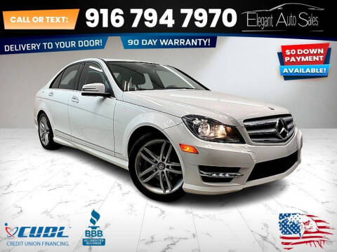 2013 Mercedes-Benz C-Class for sale at Elegant Auto Sales in Rancho Cordova CA