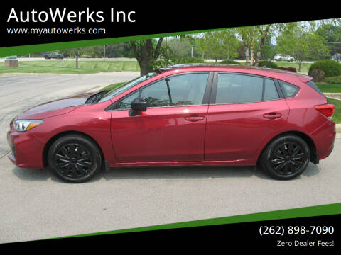 2018 Subaru Impreza for sale at AutoWerks Inc in Sturtevant WI