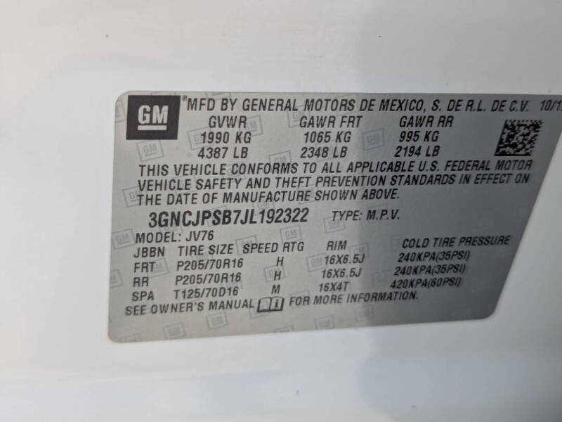 2018 Chevrolet Trax LT