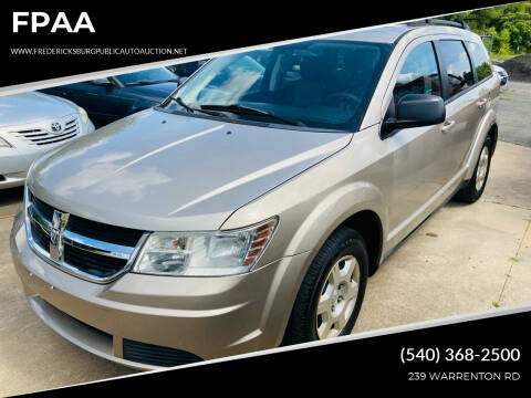 2009 Dodge Journey for sale at FPAA in Fredericksburg VA