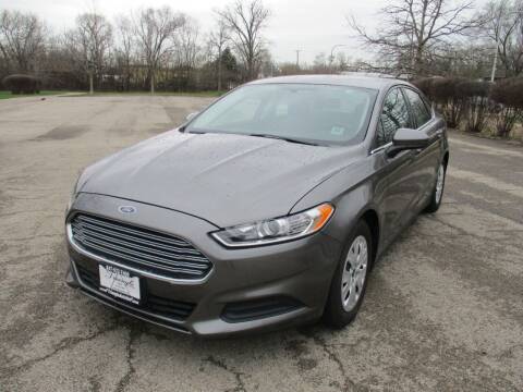 2014 Ford Fusion for sale at Triangle Auto Sales in Elgin IL