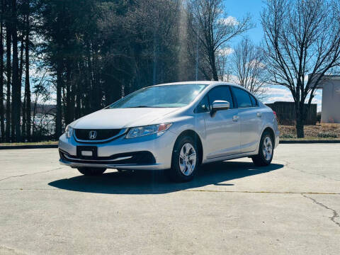 2015 Honda Civic for sale at Triple A's Motors in Greensboro NC