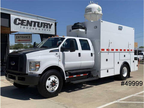 2017 Ford F-750 Super Duty for sale at CENTURY TRUCKS & VANS in Grand Prairie TX