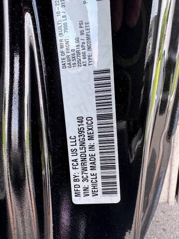 2022 RAM 5500