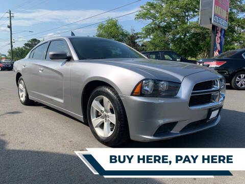2013 Dodge Charger for sale at DOWNTOWN MOTORS in Macon GA