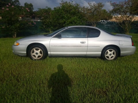 2002 Chevrolet Monte Carlo for sale at STAR AUTO SALES OF ST. AUGUSTINE in Saint Augustine FL