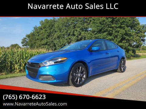2016 Dodge Dart for sale at Navarrete Auto Sales LLC in Frankfort IN