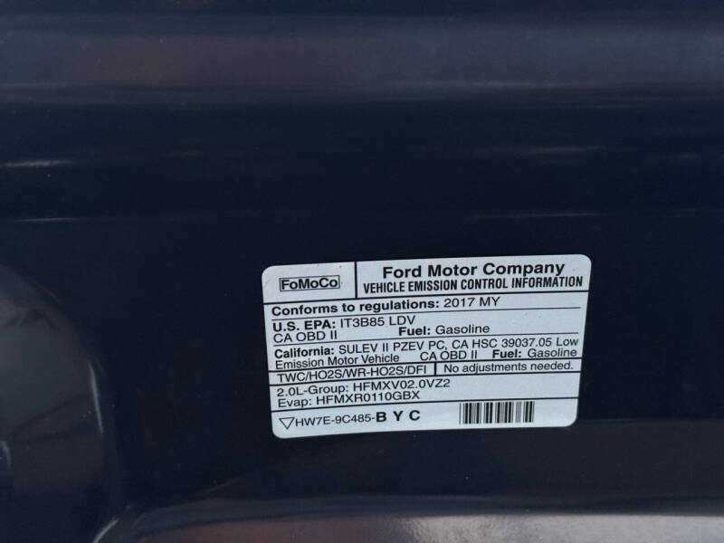 2017 Ford Focus S
