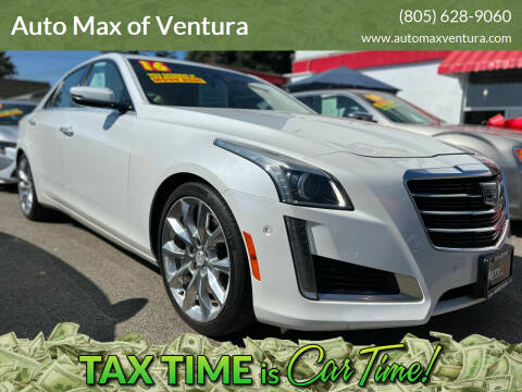 2016 Cadillac CTS for sale at Auto Max of Ventura in Ventura CA