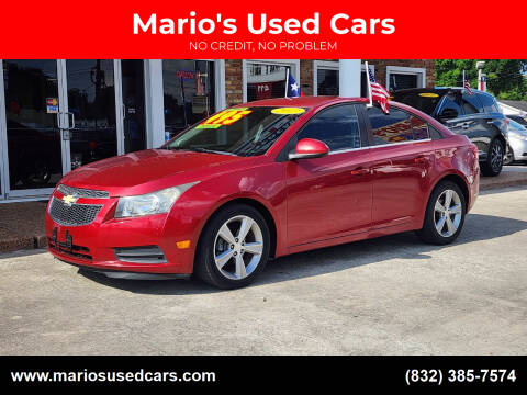 2013 Chevrolet Cruze for sale at Mario's Used Cars - South Houston Location in South Houston TX