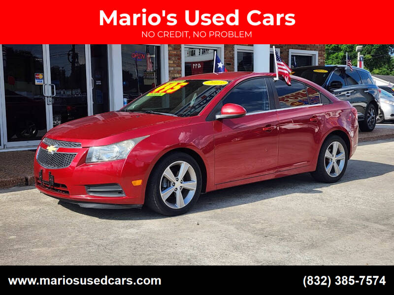 2013 Chevrolet Cruze for sale at Mario's Used Cars - South Houston Location in South Houston TX