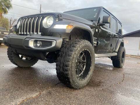 2018 Jeep Wrangler Unlimited for sale at Dominguez Motors in Mesa AZ