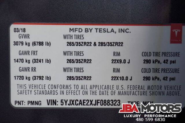 2018 Tesla Model X 100D
