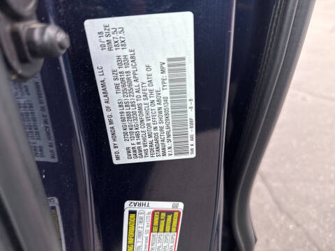 2019 Honda Odyssey LX