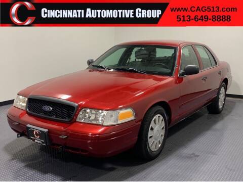 2008 Ford Crown Victoria for sale at Cincinnati Automotive Group in Lebanon OH