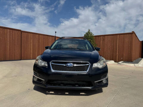2015 Subaru Impreza for sale at Mcandrew Motors in Arlington TX