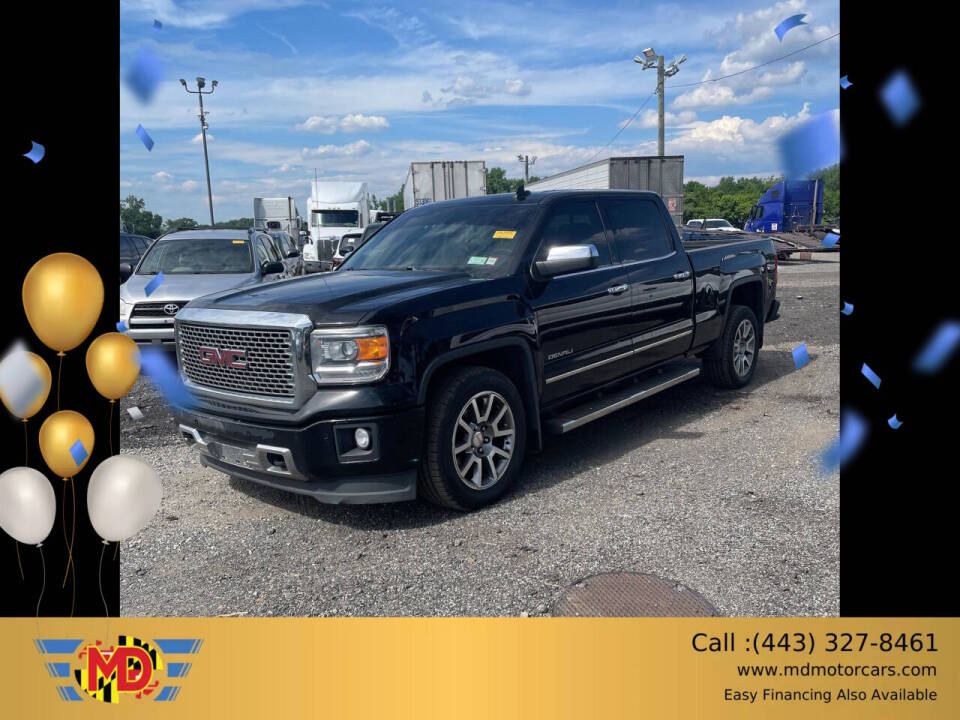 2015 GMC Sierra 1500 for sale at MD MOTORCARS in Aberdeen, MD