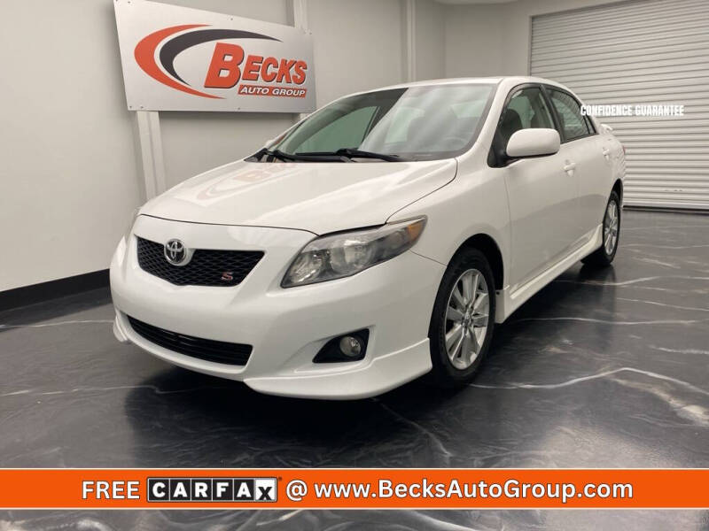 2010 Toyota Corolla for sale at Becks Auto Group in Mason OH