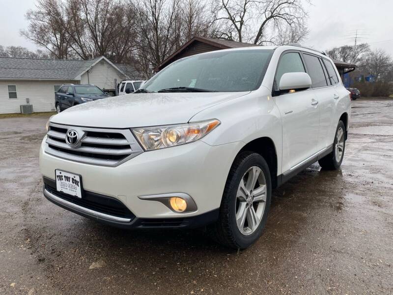 2012 Toyota Highlander for sale at Toy Box Auto Sales LLC in La Crosse WI