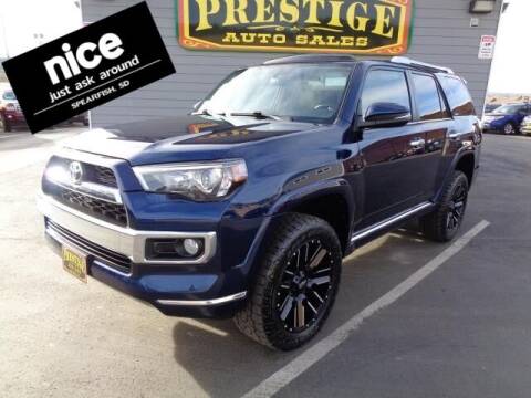 2018 Toyota 4Runner for sale at PRESTIGE AUTO SALES in Spearfish SD
