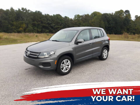 2014 Volkswagen Tiguan for sale at Super Auto Sales in Fuquay Varina NC