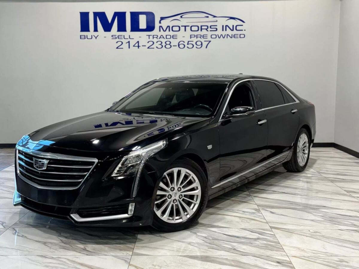 2018 Cadillac CT6 for sale at IMD MOTORS, INC in Dallas, TX