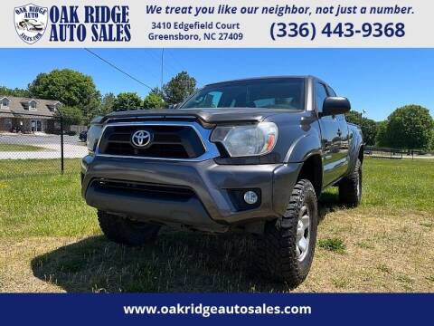 2013 Toyota Tacoma for sale at Oak Ridge Auto Sales in Greensboro NC