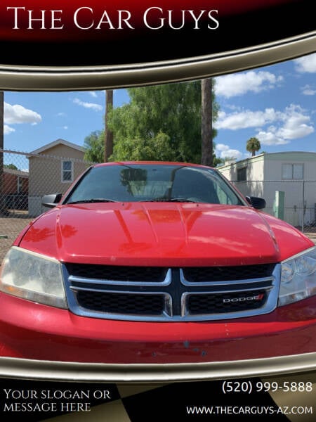 2014 Dodge Avenger for sale at The Car Guys in Tucson AZ