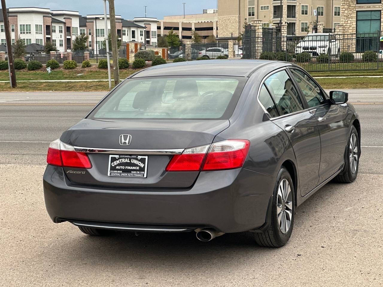 2013 Honda Accord for sale at Central Union Auto Finance LLC in Austin, TX