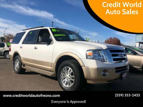 2011 Ford Expedition for sale at Credit World Auto Sales in Fresno CA