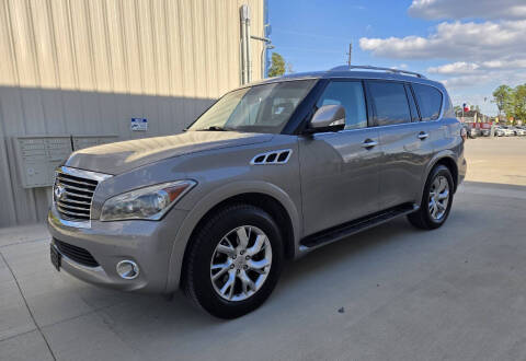 2012 Infiniti QX56 for sale at ALWAYS MOTORS in Spring TX