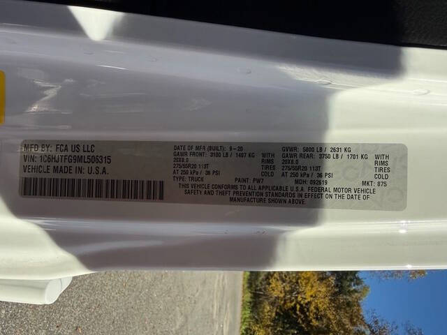 2021 Jeep Gladiator High Altitude