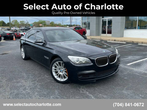 2015 BMW 7 Series for sale at Select Auto of Charlotte in Matthews NC