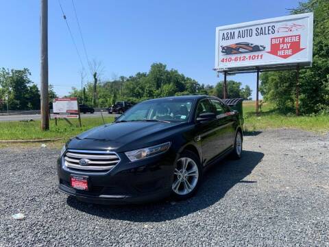 2017 Ford Taurus for sale at A&M Auto Sales in Edgewood MD