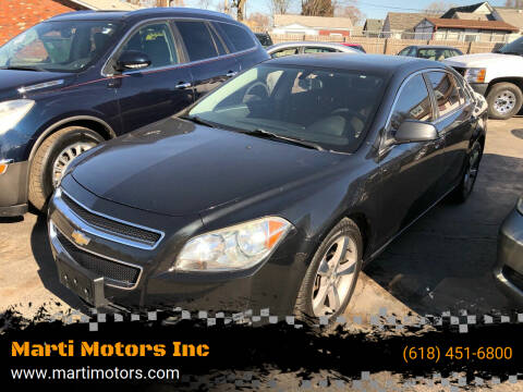 2011 Chevrolet Malibu for sale at Marti Motors Inc in Madison IL