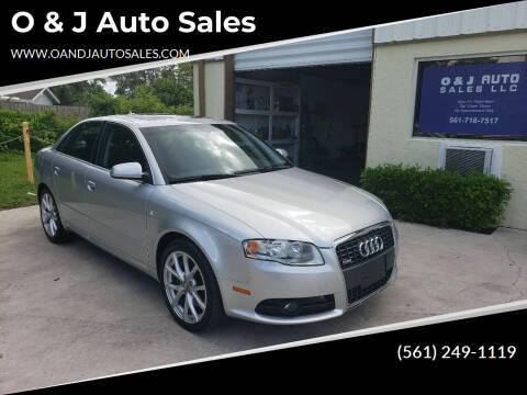 2008 Audi A4 for sale at O & J Auto Sales in Royal Palm Beach FL