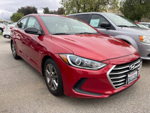 2017 Hyundai Elantra for sale at LA MOTEURS LLC in Valencia CA