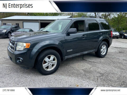 2008 Ford Escape for sale at NJ Enterprises in Indianapolis IN