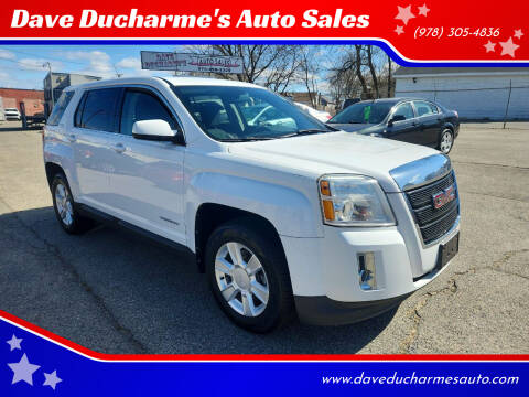 2011 GMC Terrain for sale at Dave Ducharme's Auto Sales in Lowell MA