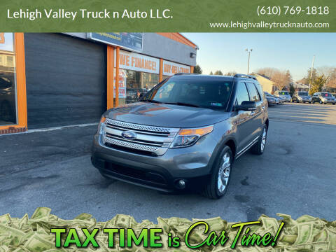 2014 Ford Explorer for sale at Lehigh Valley Truck n Auto LLC. in Schnecksville PA