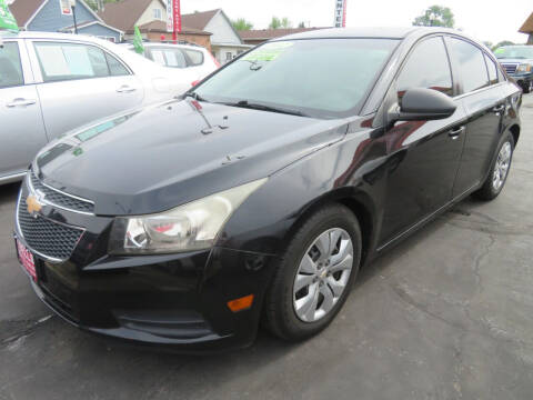 2012 Chevrolet Cruze for sale at Bells Auto Sales in Hammond IN